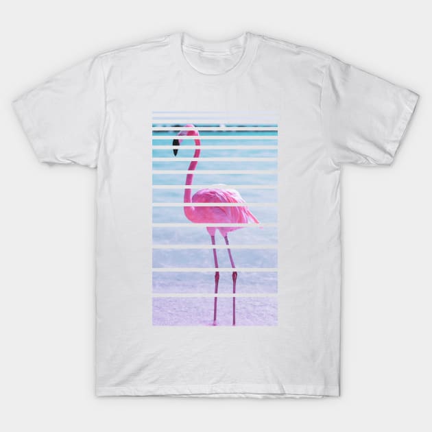 Flamingo T-Shirt by Kuro